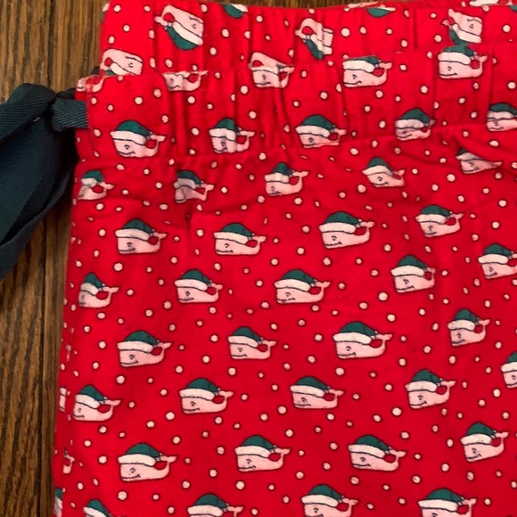 New without tags!   Vineyard Vines Santa Whales Christmas Pajama Pants X… - Picture 8 of 9